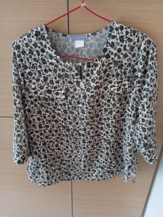 Camisa estampada mujer