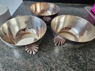 Felix Frères Cuenco Metal Plateado Francia