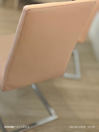 Juego de 6 sillas de comedor polipiel