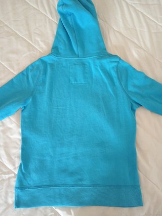 Sudadera Hollister Azul Turquesa Talla M