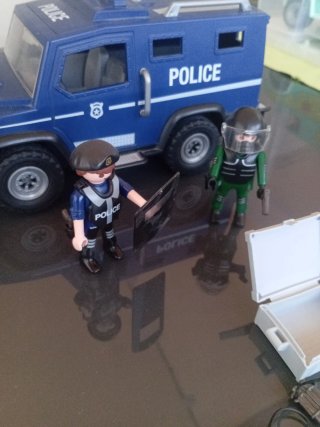 Playmobil Coche Policía y Accesorios