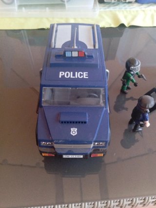 Playmobil Coche Policía y Accesorios