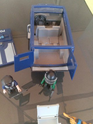 Playmobil Coche Policía y Accesorios