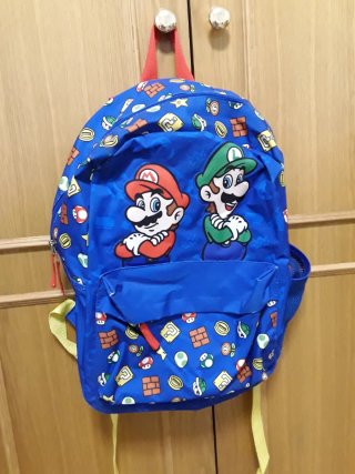 Mochila Escolar Mario Bros