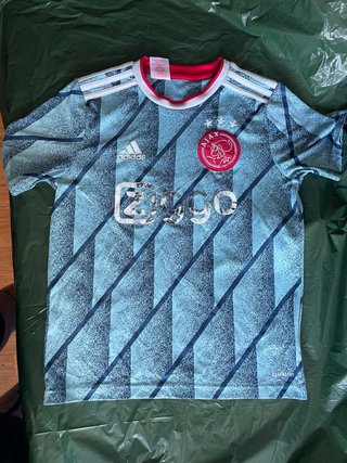 Camiseta Ajax Adidas Azul Talla M