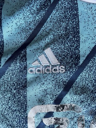 Camiseta Ajax Adidas Azul Talla M