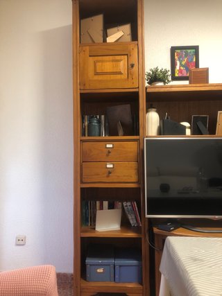 Mueble salón madera maciza