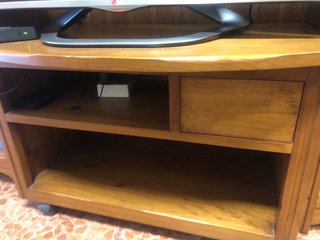 Mueble salón madera maciza