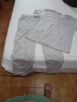 Dos pijamas de Dos piezas estampado