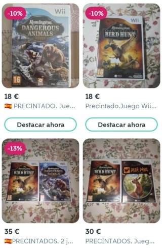 NUEVO. 2 Pistolas Wii y WiiU