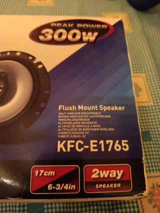 Altavoces Kenwood KFC-E1765 300W