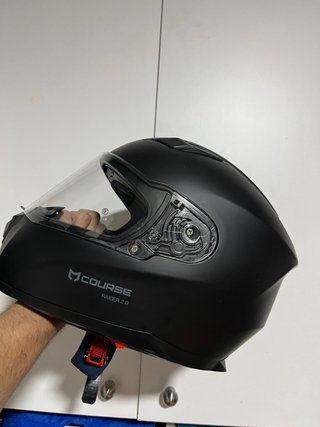 Casco Course Talla L Negro
