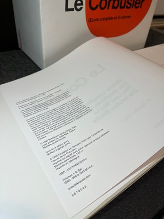 Le Corbusier Obra completa 8 volumenes