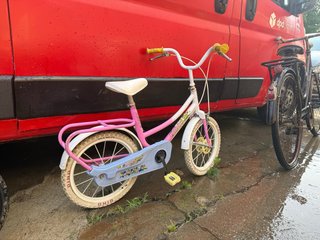 Bicicletta bambina rosa