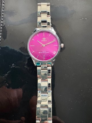 Reloj Marea Rosa y Plateado