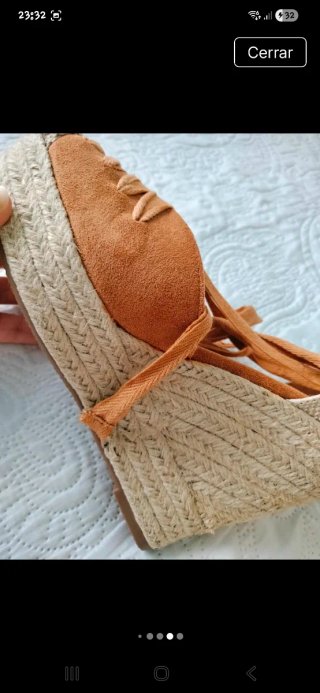Cuñas camel nuevas T.39
