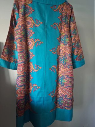 Vestido Cortefiel Estampado Talla L