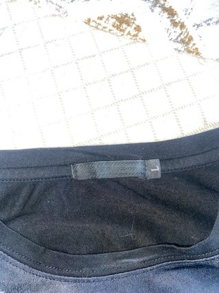 Camiseta Prada Talla M Flores Negras Blancas