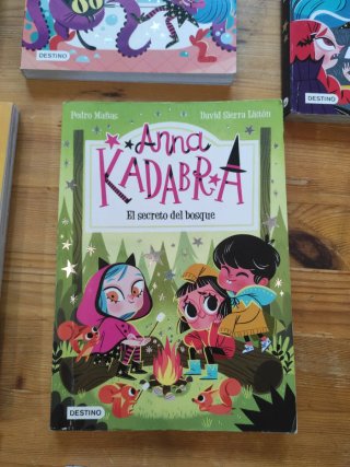 Libros Anna Kadabra. Colección del 1 al 10 incluid