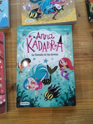 Libros Anna Kadabra. Colección del 1 al 10 incluid