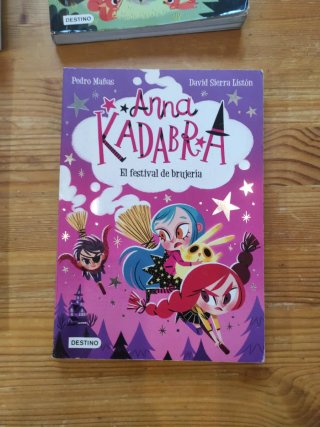 Libros Anna Kadabra. Colección del 1 al 10 incluid