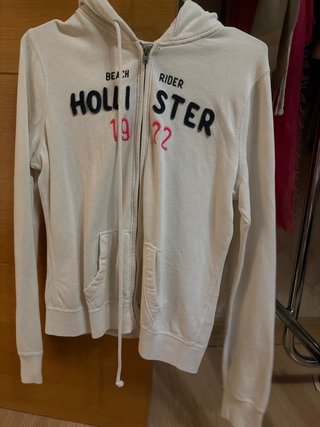 Chaqueta Hollister Blanca Talla L
