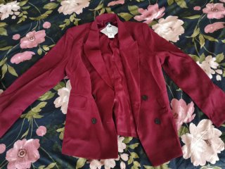 Blazer Parfois Burdeos