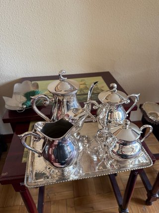 Juego de café de alpaca