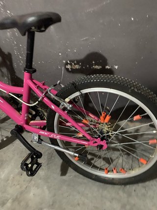 Bicicleta infantil rosa