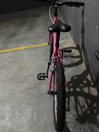 Bicicleta infantil rosa