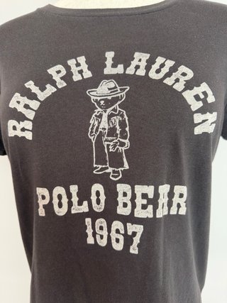 Camiseta Ralph Lauren Polo Bear Gris