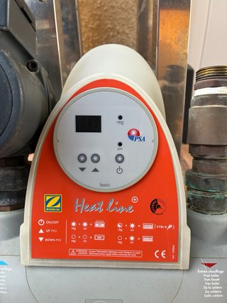 Intercambiador calor Zodiac con bomba recirculacio