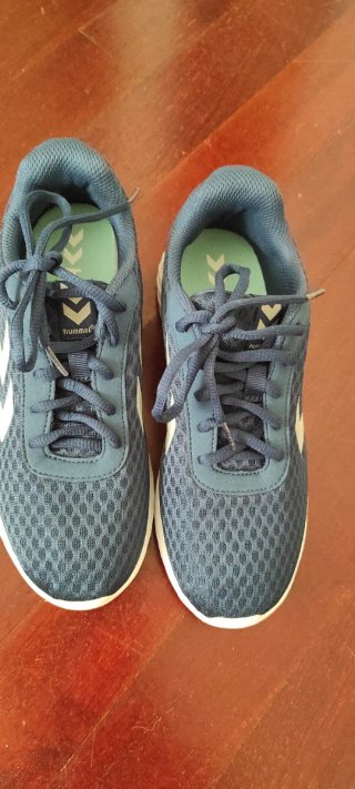 Deportivas Hummel Azul y Blanco