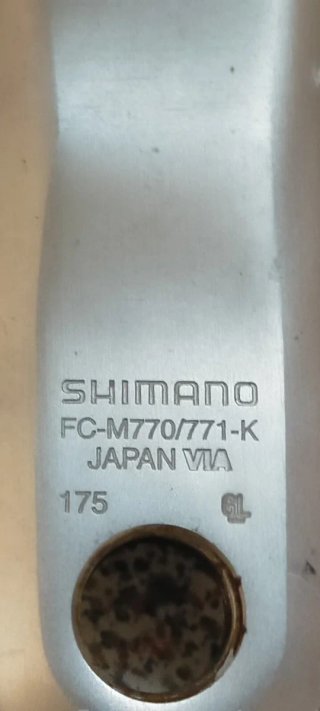 Shimano Deore XT 9v Bielas