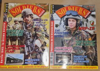 REVISTAS SOLDIERS 2 X 3 €