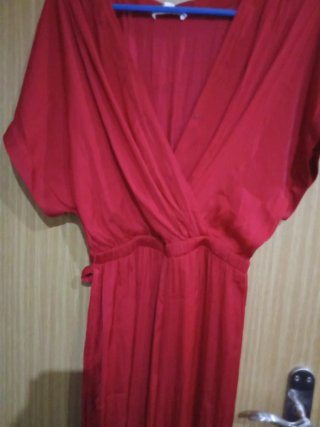 Mono rojo elegante
