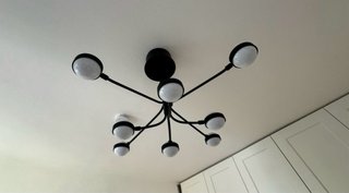 Lámpara de techo Ikea STORSLINGA 8 brazos