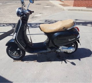 Vespa Negra Automática Scooter