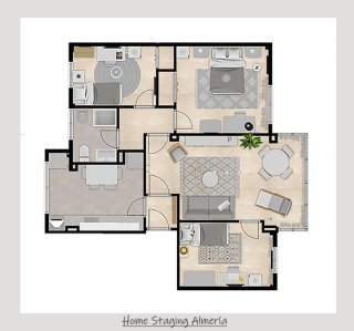 Habitación en piso compartido
