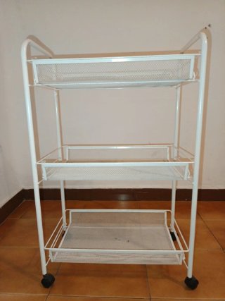 Carrito auxiliar 3 estantes