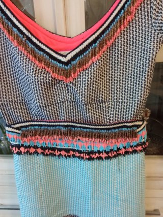Vestido Highly Preppy con abalorios