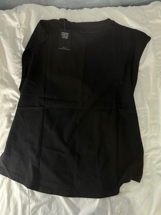 Camiseta Agongym Tirante Ancho Negra