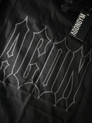 Camiseta Agongym Tirante Ancho Negra
