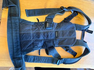 Mochila Portabebés Babybjorn Negra