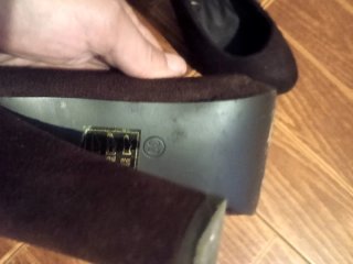 Zapatos marrón chocolate talla 39