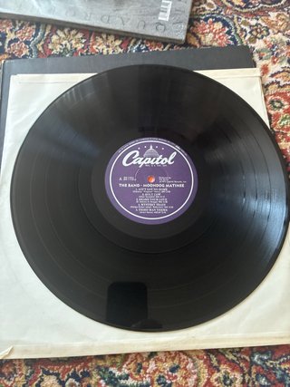 Lote Vinilos The Who y The Band para Antonio