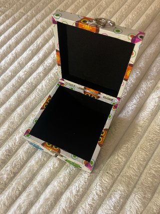 Caja joyero pequeña búhos multicolor
