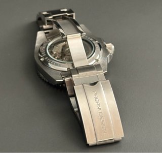 Reloj Pagani Design Automático Verde/Plata