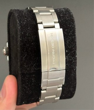 Reloj Pagani Design Automático Verde/Plata