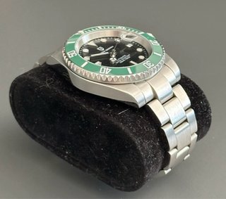Reloj Pagani Design Automático Verde/Plata